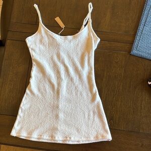 SKIMS Cream Mini Dress